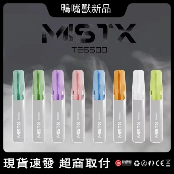 鴨嘴獸電子煙新品 鴨嘴獸拋棄式MIST TE6500口一次性電子煙 電子菸線上購買